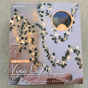 Merkury 3-Pack Firefly LED Vine Garland Strands